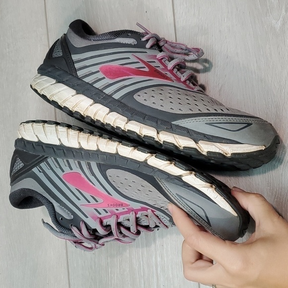 Brooks Womens Ariel 18 Athletic Running Sneakers shoes sz 10 Medium B - Picture 10 of 14